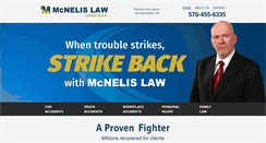 Desktop Screenshot of mcnelislaw.com